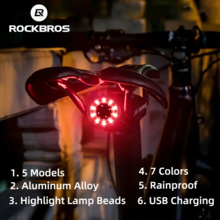 rockbros smart bike light