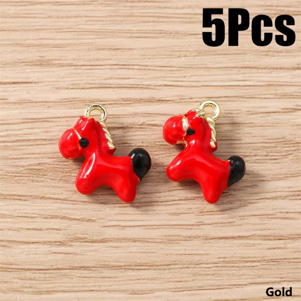 5%20Pcs%20New%20Necklaces%20Charms%20Horse%20Charms%20Pendants%20Keychains%20Parts%20Little%20Horse%20Horse%20Pendant%20Accessories%20Multi-purpose%20Zinc%20Alloy%20Horse%20Keychain%20Pendant%20DIY%20Jewelry%20Making%20-%20Image%209