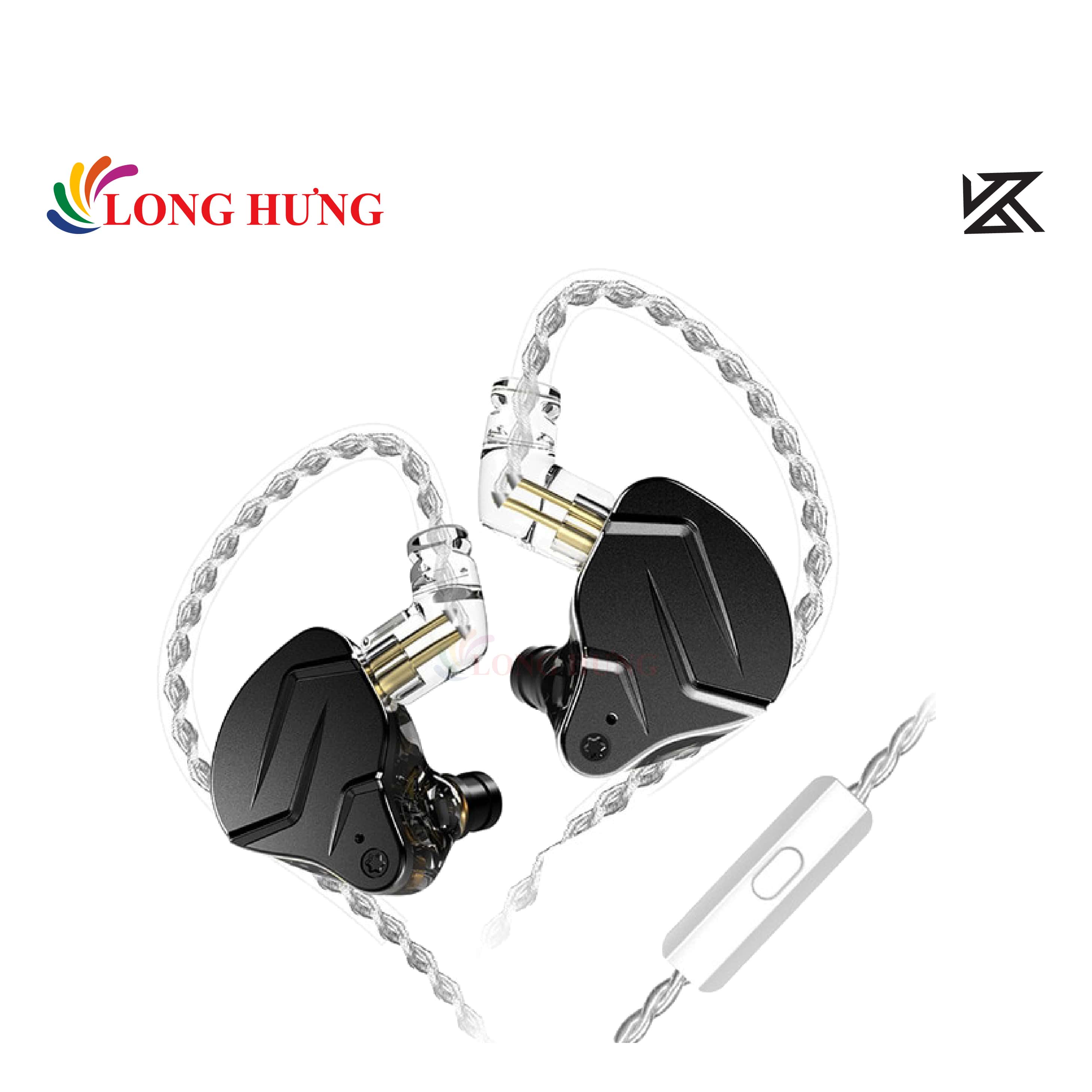 Tai nghe có dây có mic KZ ZSN PRO X - Hàng chính hãng - Kiểu dáng bắt mắt, nổi bật, tai nghe nhét tai đa dụng