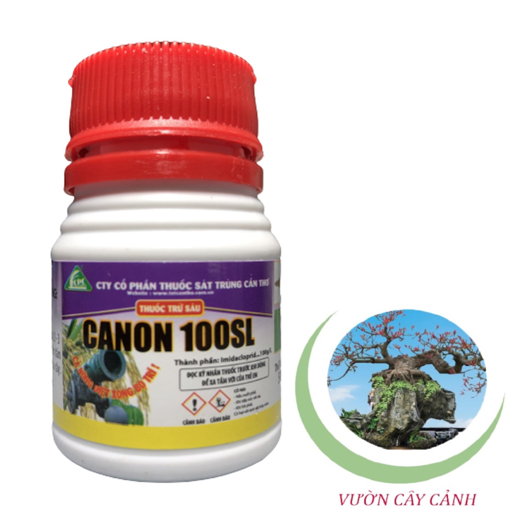 Thuốc trừ sâu trị bọ trĩ canon 100sl - #023b# 50ml