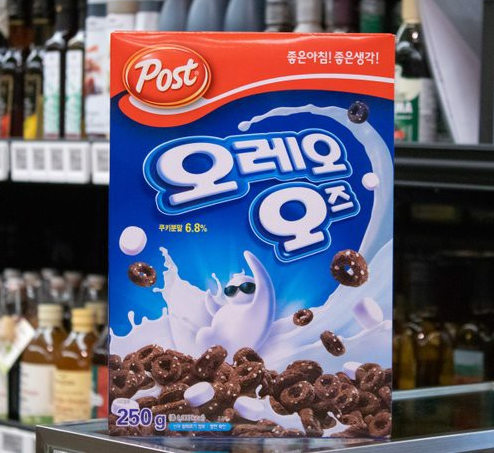 NGŨ CỐC OREO HÀN QUỐC 250G - 오레오 오즈250G