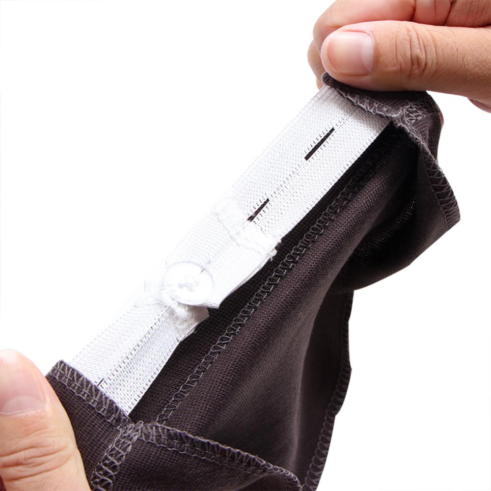 Maternity Pregnancy Waistband Belt Adjustable Elastic Pants Extended Button