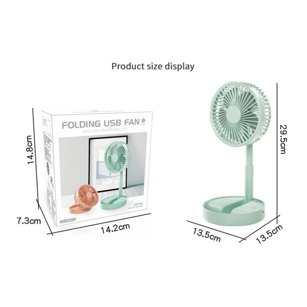 Quạt mini tích điện - Folding USB Fan