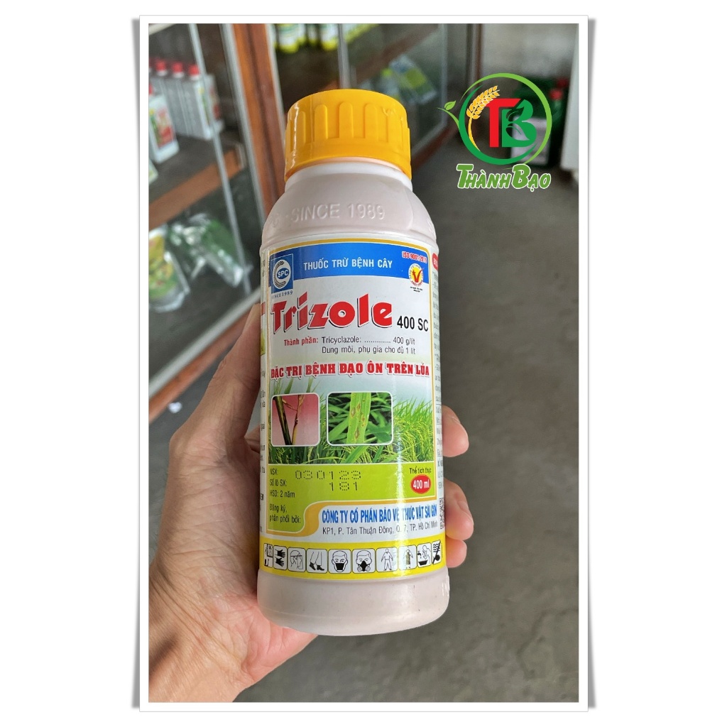 Trizole 75wg,400sc - đạo ôn lá, đạo ôn cổ bông cho lúa và cây trồng