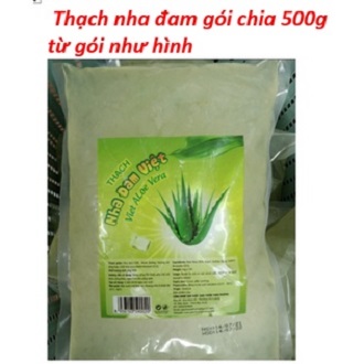Thạch thủy tinh/ thạch nha đam/ thạch con cá/ thạch dừa sợi (gói chia 500g)