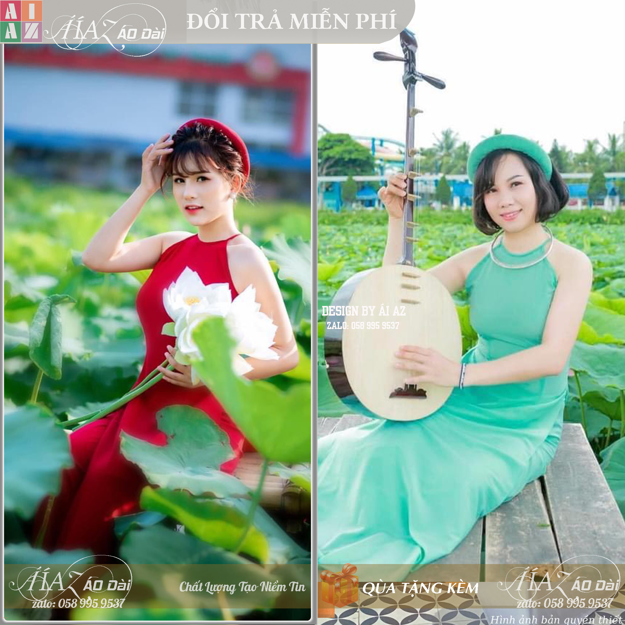 Áo Dài Yếm Nữ Cách Tân Y02