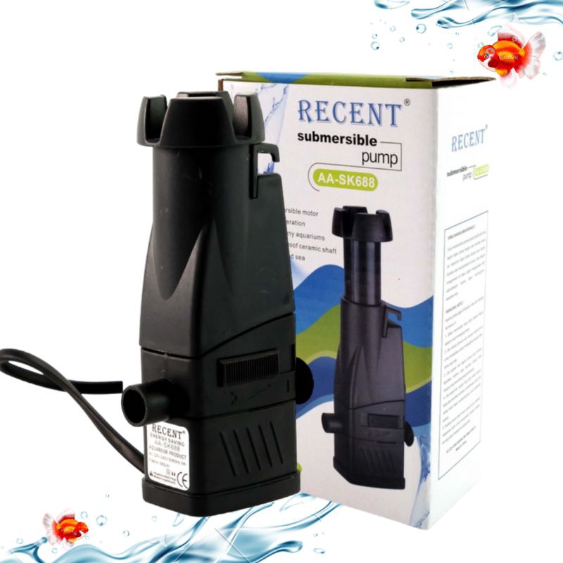 Pompa aquarium Skimmer RECENT AA SK 688 Penjernih air
