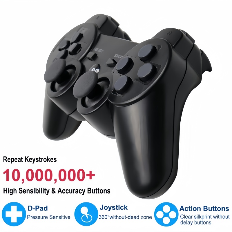 Wireless%20Bluetooth%20Gamepad%20for%20PS3/%203%20%E2%80%93%20SIXAXIS%20Motion%20Control%20Compatible,%20Rechargeable%20Joystick%20with%20USB%20Cable%20-%20Image%203