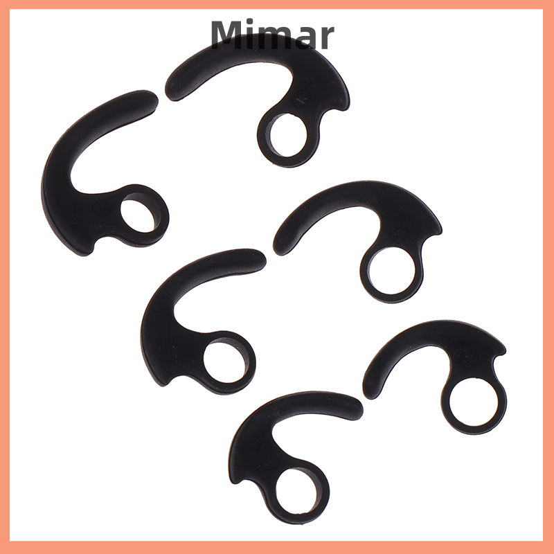🔥🔥🔥 3pairs soft silicone ear pads eartips earphone silicone case ear hook in-ear earbuds for sony mdr-xb50bs sp600n sp700n ear tips ear hooks