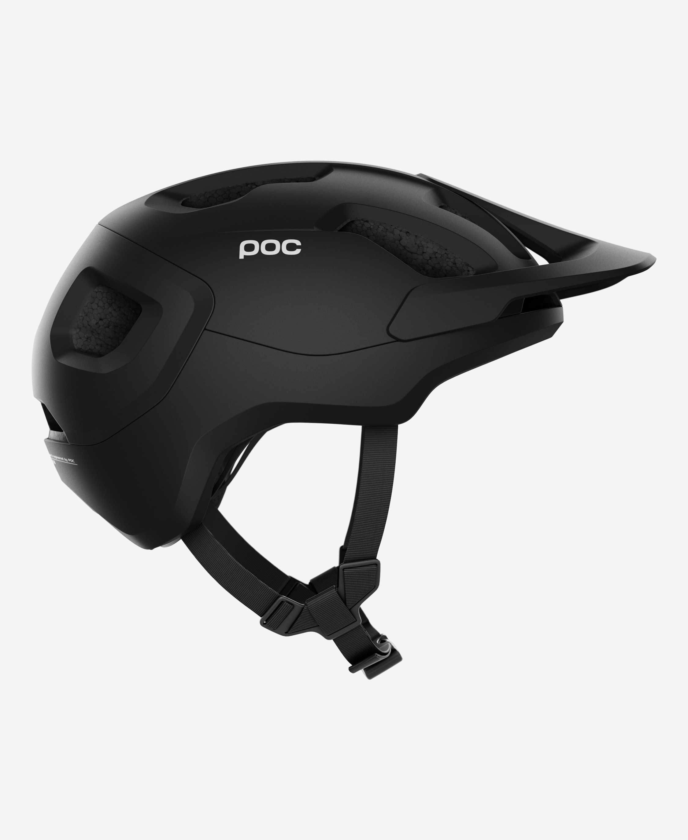 matt black cycle helmet