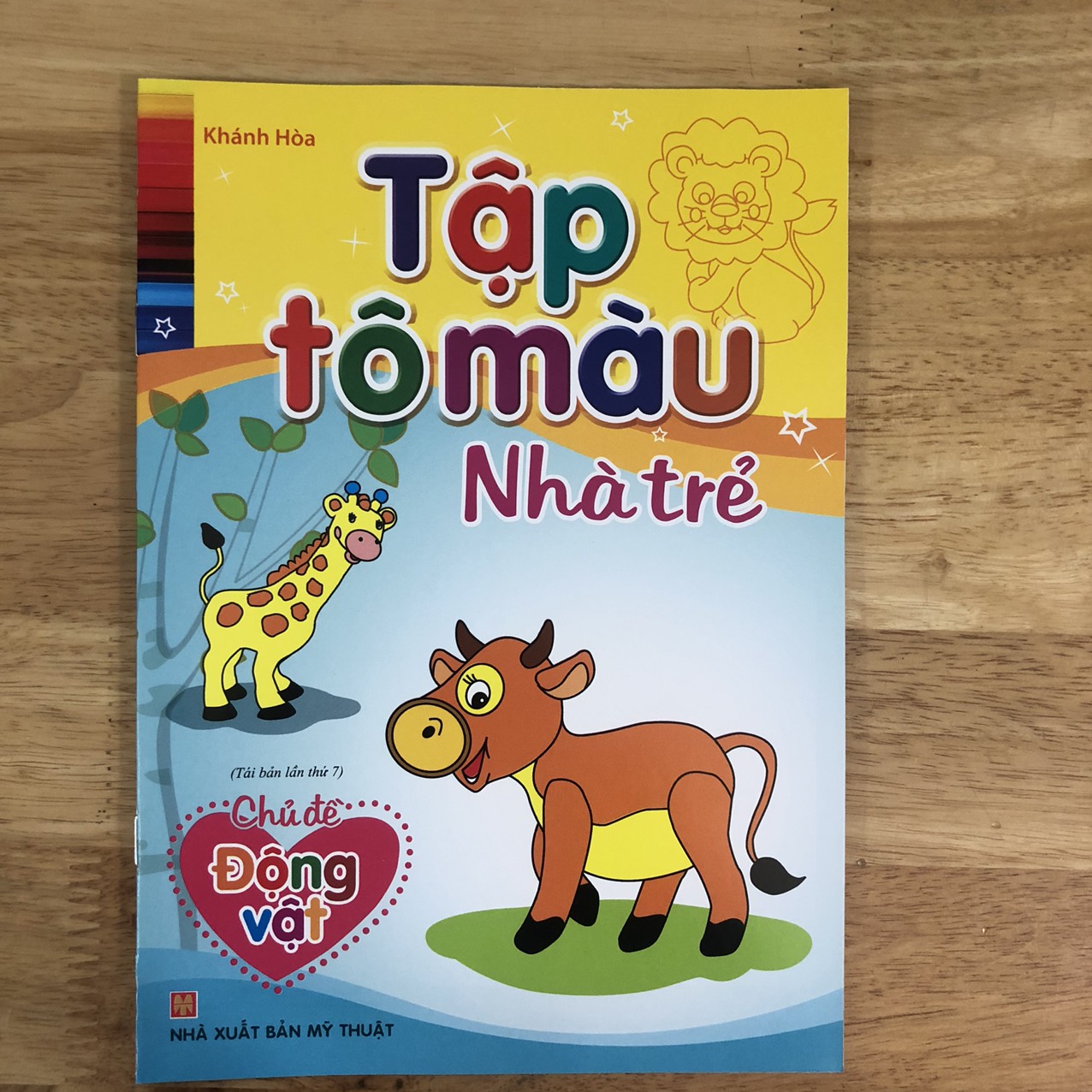 Sách: Tập Tô Màu Nhà Trẻ ( Túi 8 Cuốn)