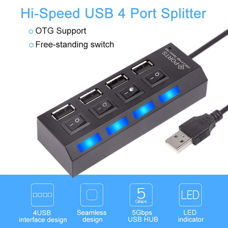 Hub USB 4port 2.0