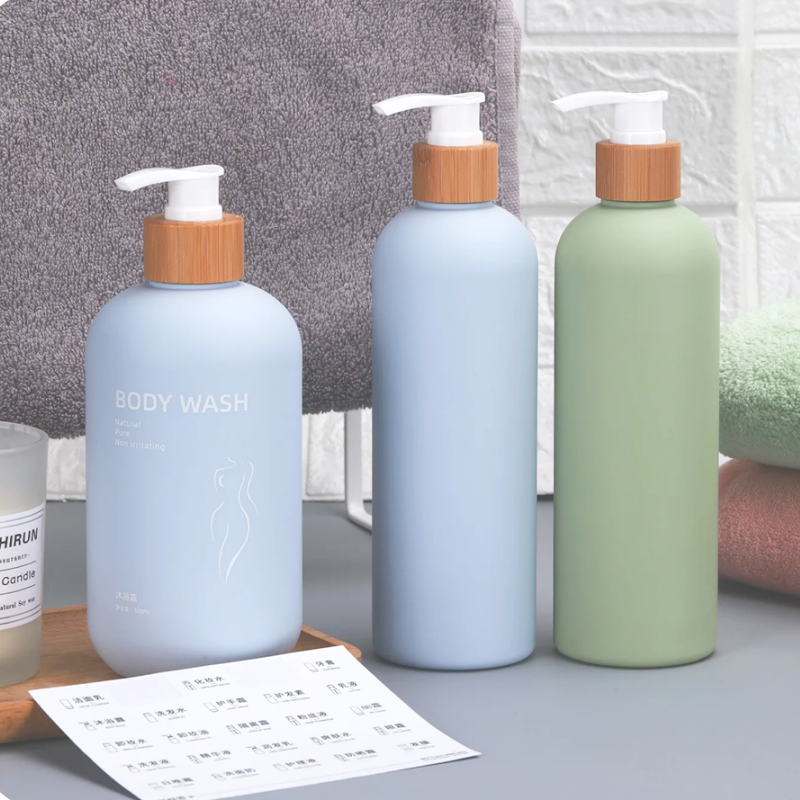 Lotion Bottle Soap Dispenser Shampoo Bottle Bathroom Container Cosmetic Dispenser Empty Pump Bottle