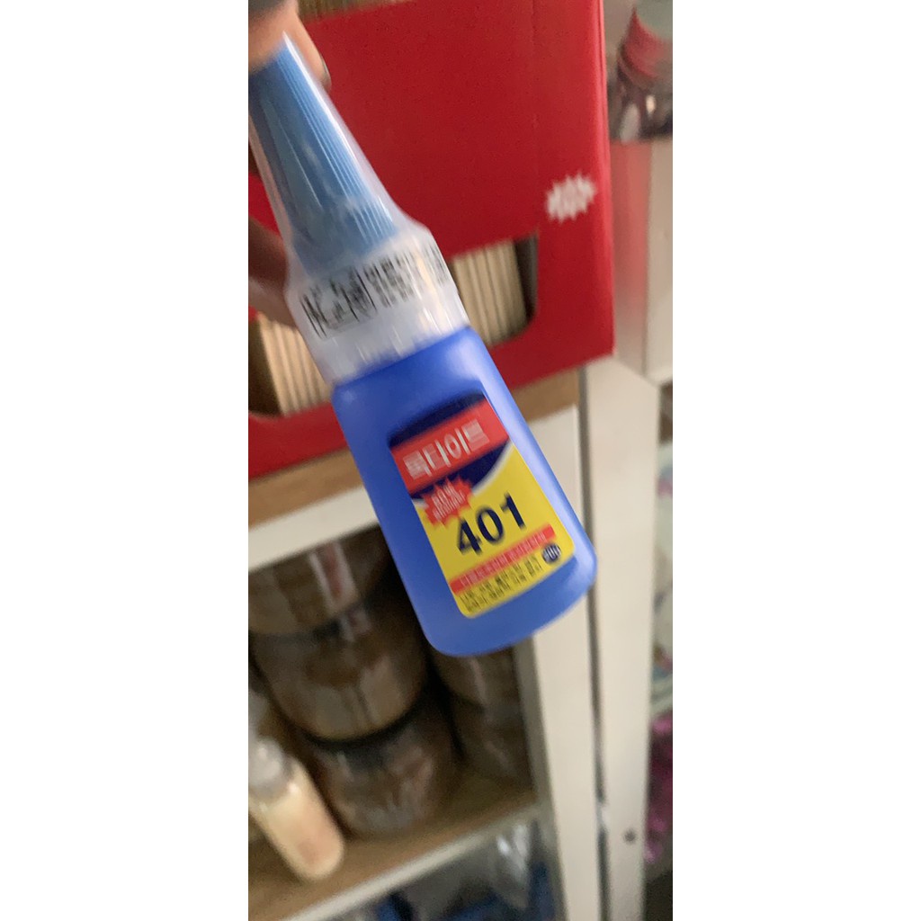 KEO DÁN MÓNG SIÊU CHẮC 401 Chai 20 gr