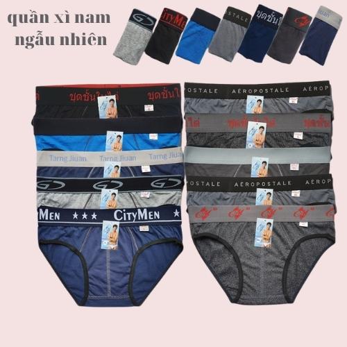 quần lót nam boxer lưng Thái cao cấp vải cotton 4 chiều, co dãn và thấm hút tốt, đồ lót, sịp tam giác - tannguyen shop