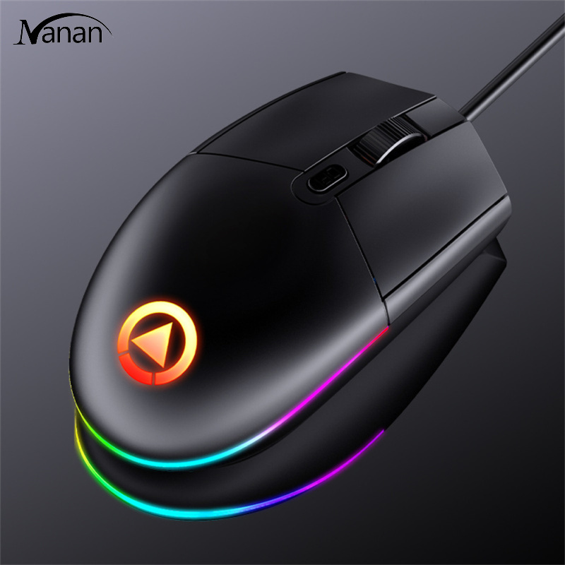 G3se Professional Wired Mouse Luminous Ultra Slim Usb Desktop Computer Notebook Office Home Business General Gaming Mouse