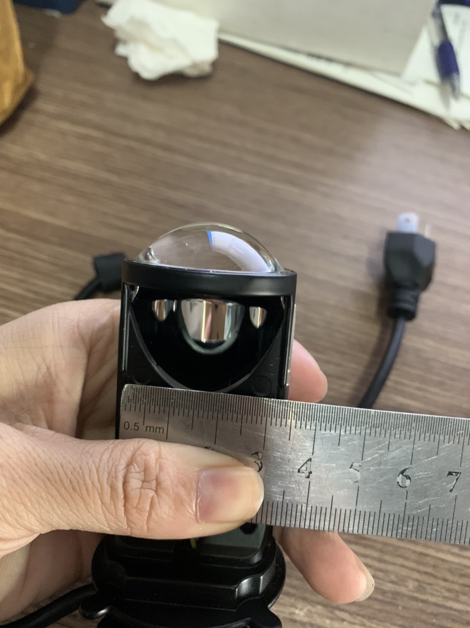 ĐÈN LED PHA BI CẦU MINI L9K CHÂN H4 lắp oto , xe máy