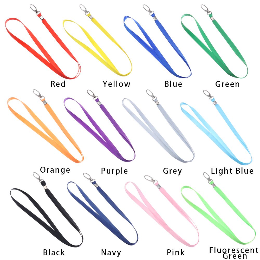 【AiBaby Store】1Pcs New Supplies Name Tag Fashion Neck Strap Badge Holder Lanyard Hanging Rope ID Card Holder. 