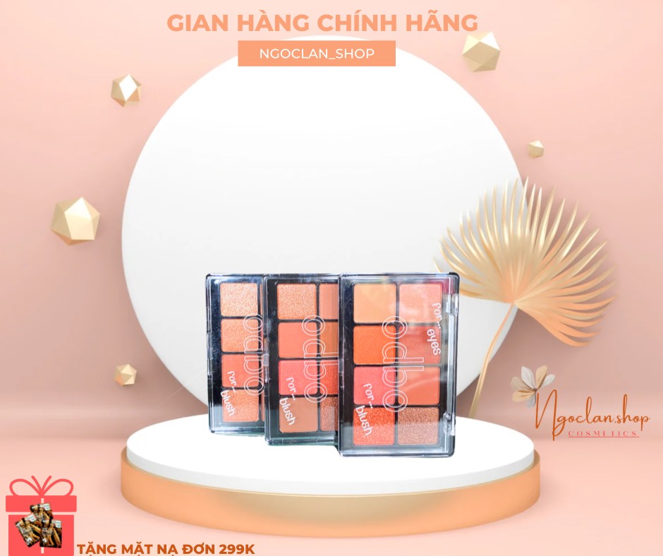 Sét phấn mắt và má hồng Eyeshadow And Blush Od1022 (20gr)