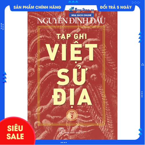 Sách - tạp ghi việt sử địa - newshop