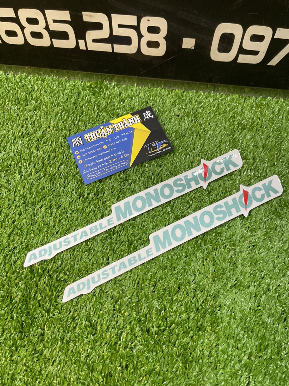 Tem gấp monoshosk xanh