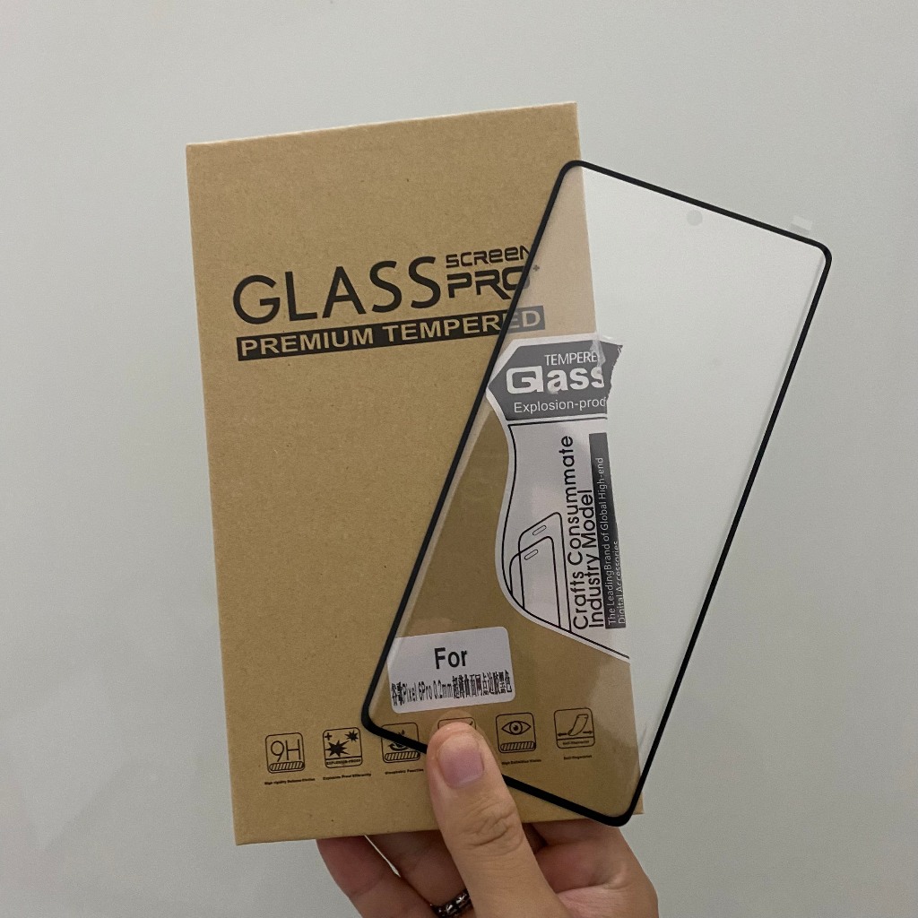 Google Pixel 6 Pro Kính cường lực Google Pixel 6 Pro Full màn cong viền Glass Pro+ 9H