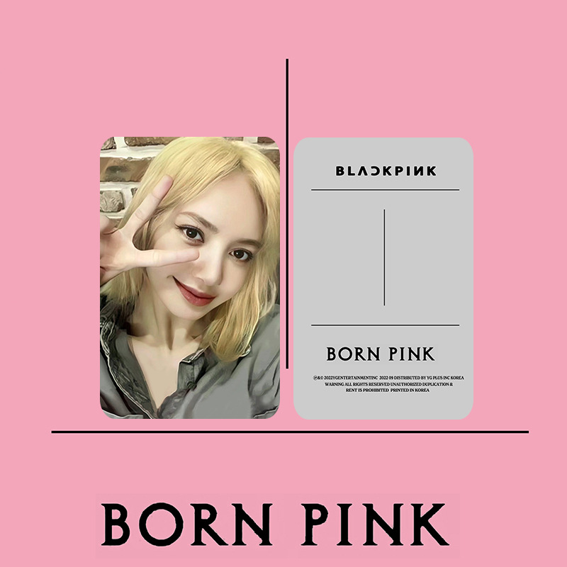 Am 1 thẻ hình nhóm nhạc blackpink jisoo rose jennie ma