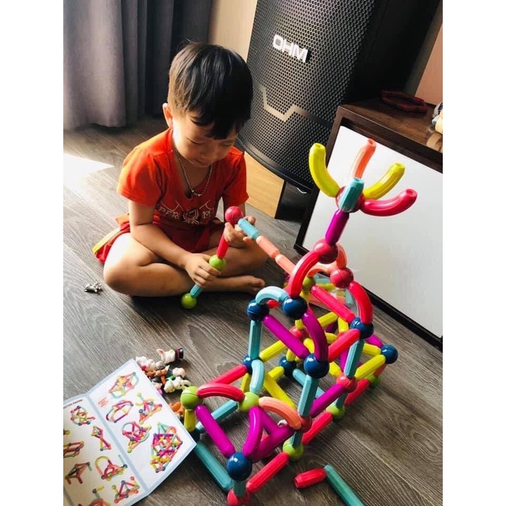 Bộ lắp ghép nam châm ( 36, 42,64) chi tiết