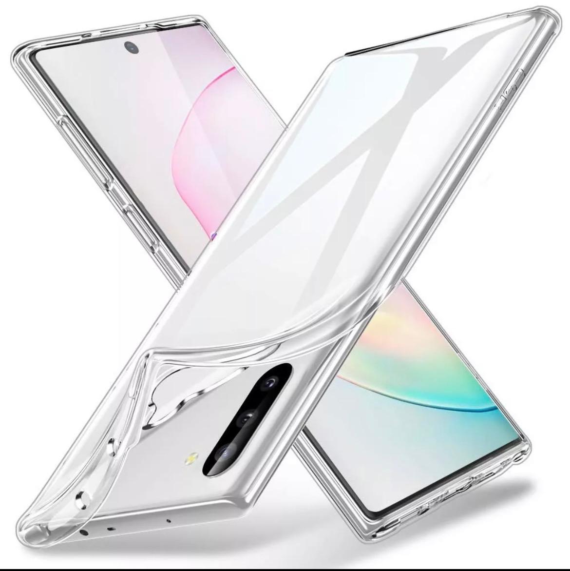 Ốp lưng SS Note 10 Plus silicon dẻo trong suốt