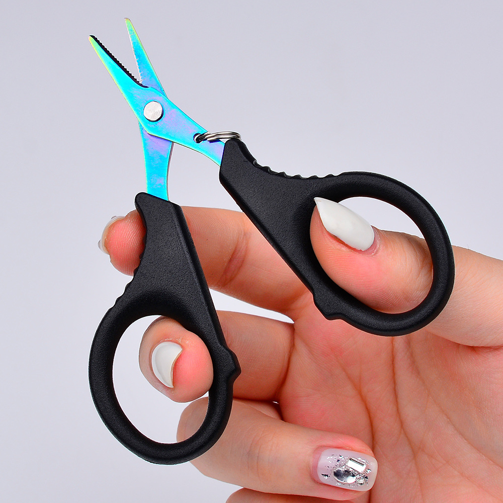 PROBEROS Portable Stainless Steel Mini Fishing Scissor Plier Multifunction  Cut Fishing Line Hook Remover Fishing Tools Accessories FP031