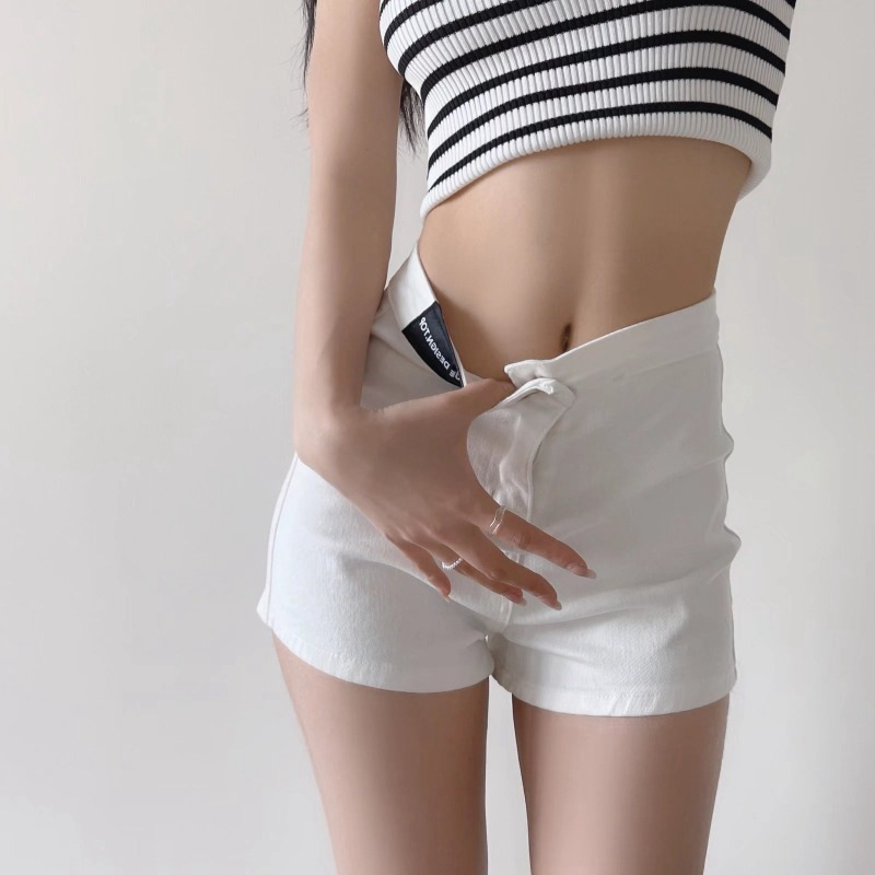 Denim Shorts Women's Summer Slim A-line Shorts