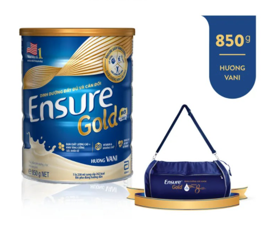 [Date 2023] Sữa Ensure Gold hương Vani 850g