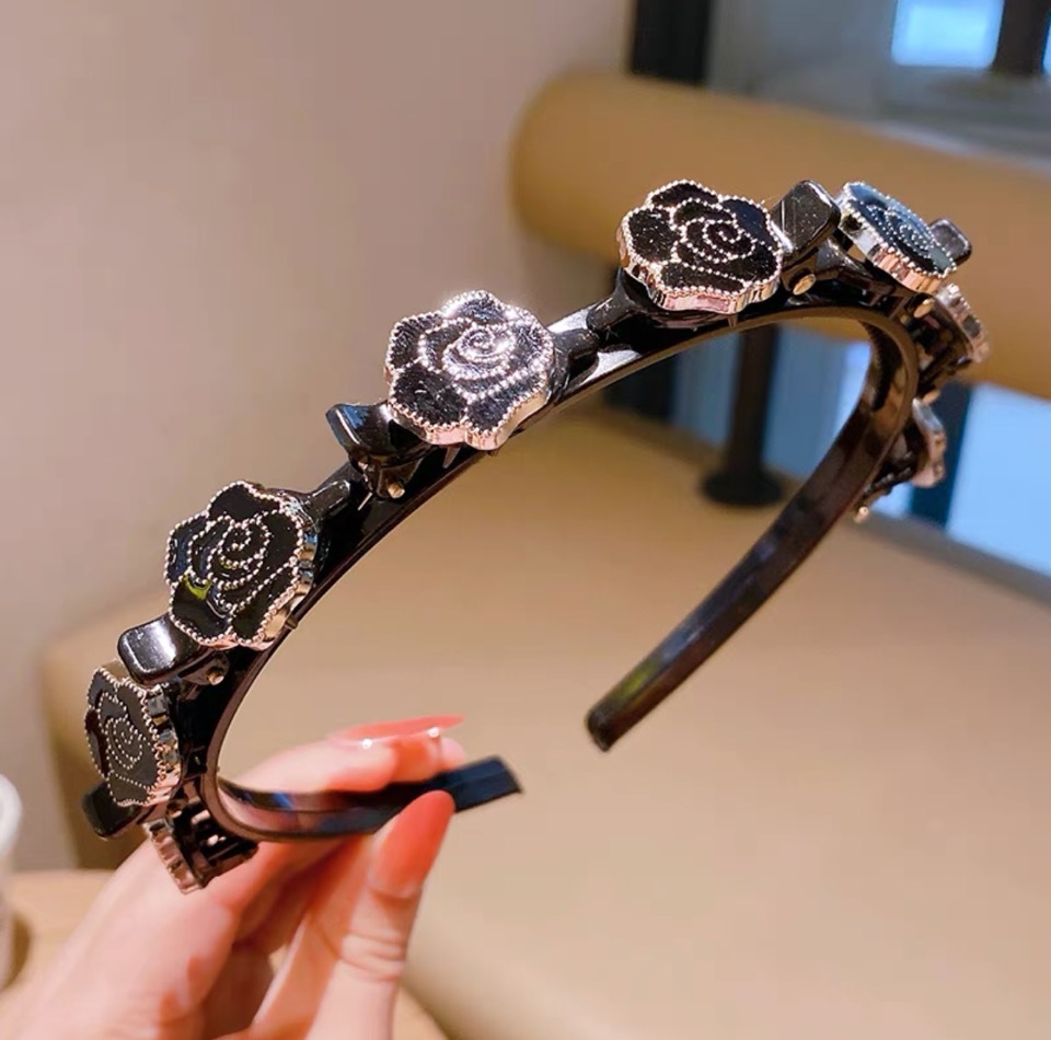Cài tóc, băng đô có kẹp tiktok cho tóc cực xinh phong cách Hàn Quốc - Selenshop