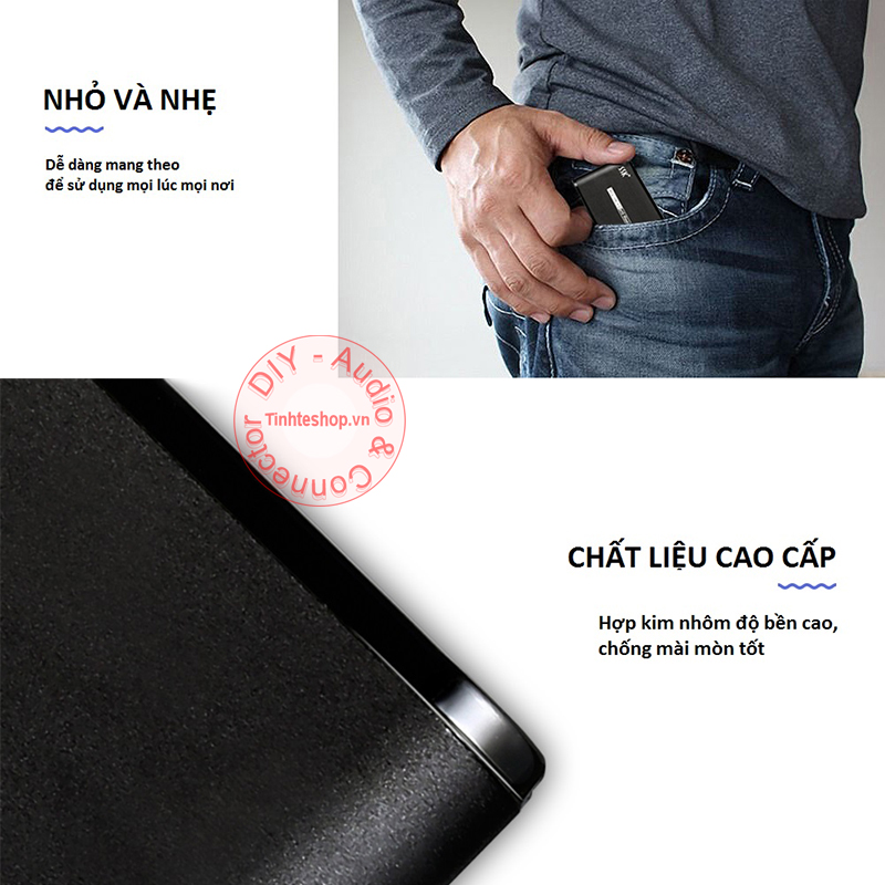 Đầu đọc thẻ đa năng all in one TF SD CF M2 XD MMC - USB 2.0 480Mbps SSK SCRM-025