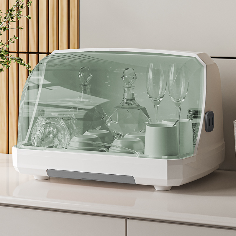 YONUO  cup hộp lưu trữ Kệ nhựa chống bụi cốc thủy tinh tách trà khay Tabletop cốc nước hộp lưu trữ ngăn để cốc cống