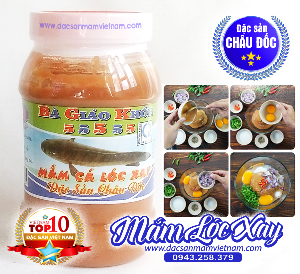 Mắm lóc xay - Bà Giáo Khỏe 55555