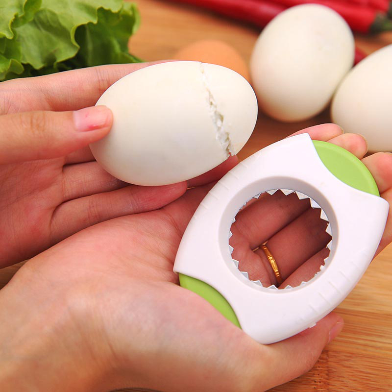 Ông🔥Dễ thương luộc vỏ trứng dụng cụ cắt đầu mở eggcup công cụ Essential bếp