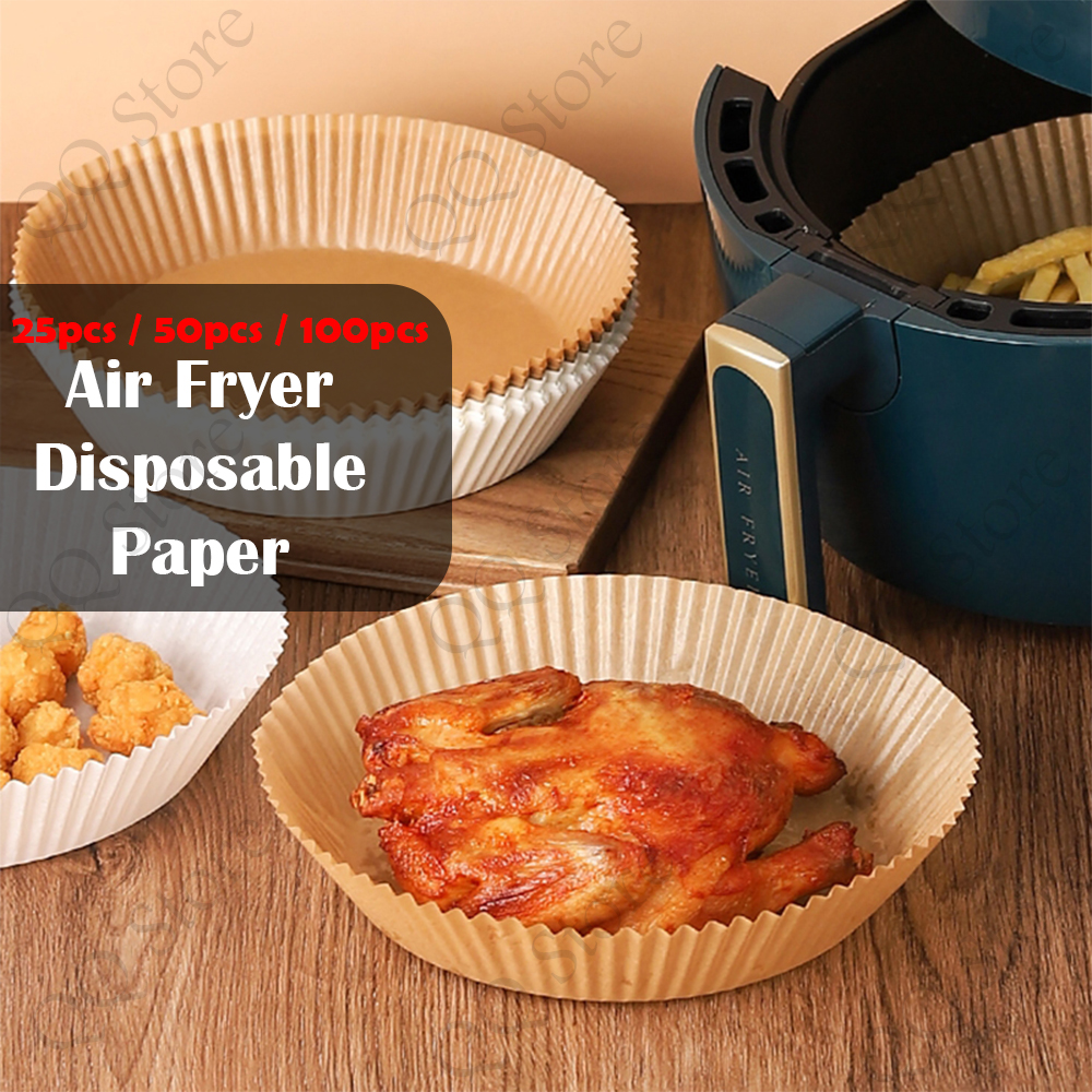 Kertas Pelapik Air Fryer Tidak Lekat/ Air Fryer Liner Paper Non