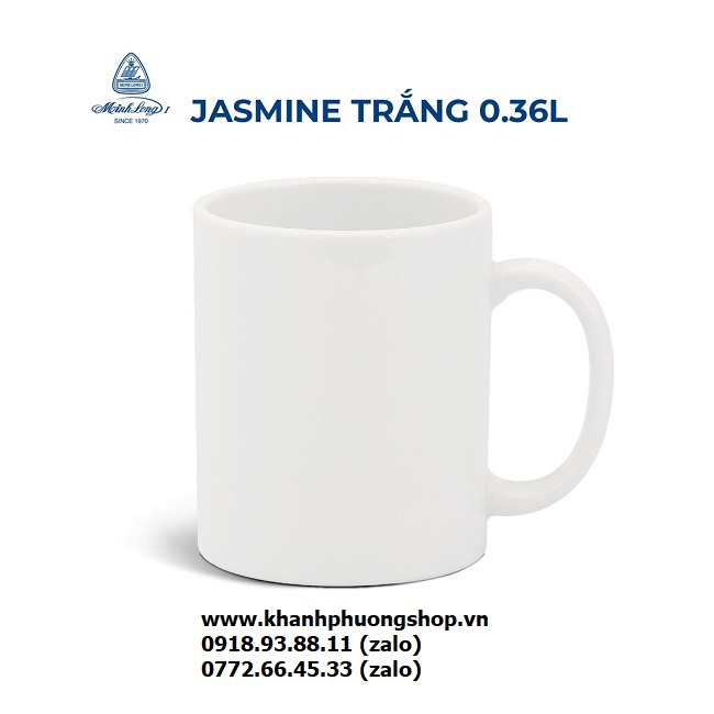 ly uống nước sứ Minh Long - ly uống nước sứ