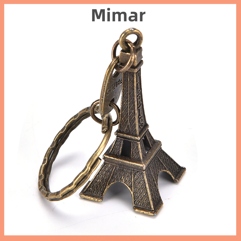 🔥🔥🔥 Paris Retro Mini Eiffel Tower Model Cute Keychain Keyfob Eiffel Tower Figurines Eiffel Tower Keychain