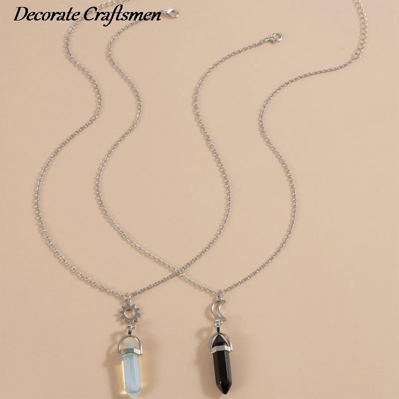 Yuanyan%201%20Pair%20Natural%20Quartz%20Crystal%20Hexagonal%20Column%20Heart%20Pendant%20Necklaces%20Moon%20Couple%20Necklace%20Valentine's%20Day%20Gift%20-%20Image%2010