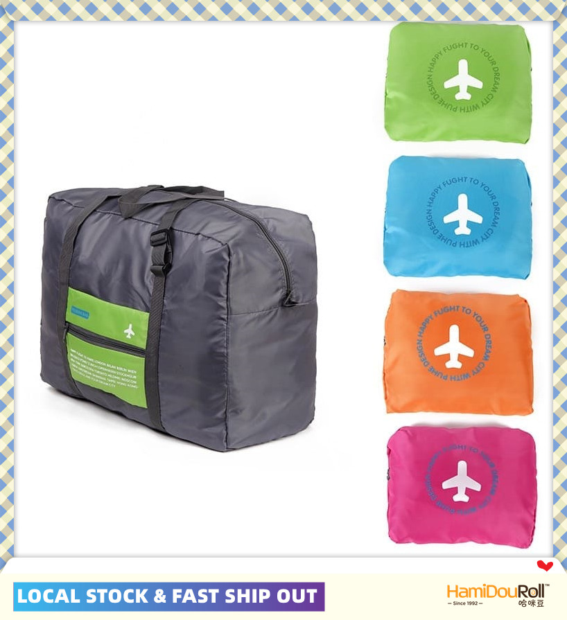 Waterproof Nylon Foldable Travel Bag Large Capacity Storage Pouch_voghion.com