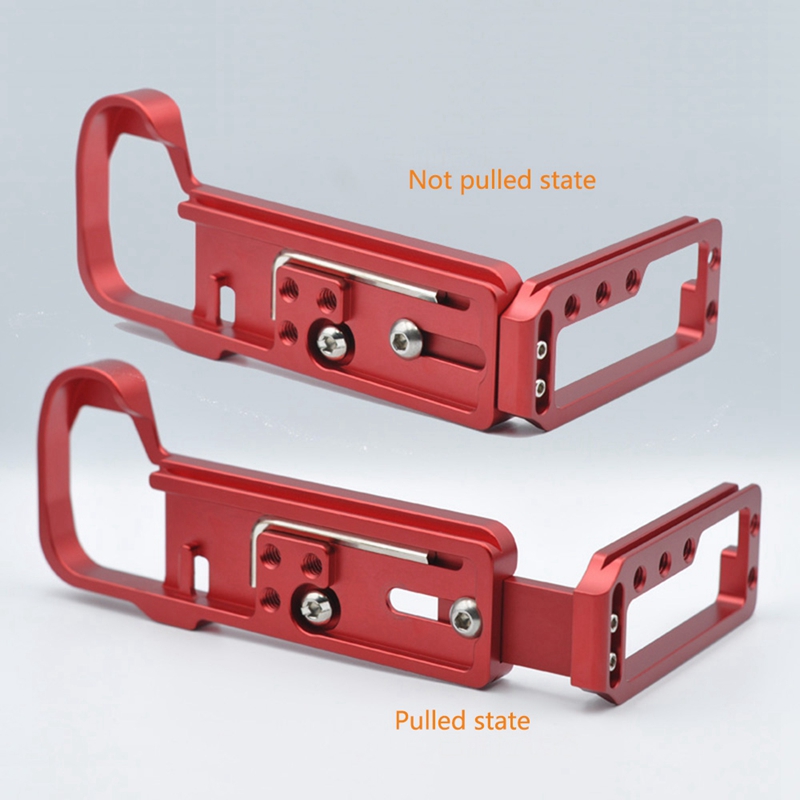 Quick Release Plate Camera Hand Grip Vertical Bracket for Fujifilm GFX100S GFX 50SII Camera Quick Release L Plate