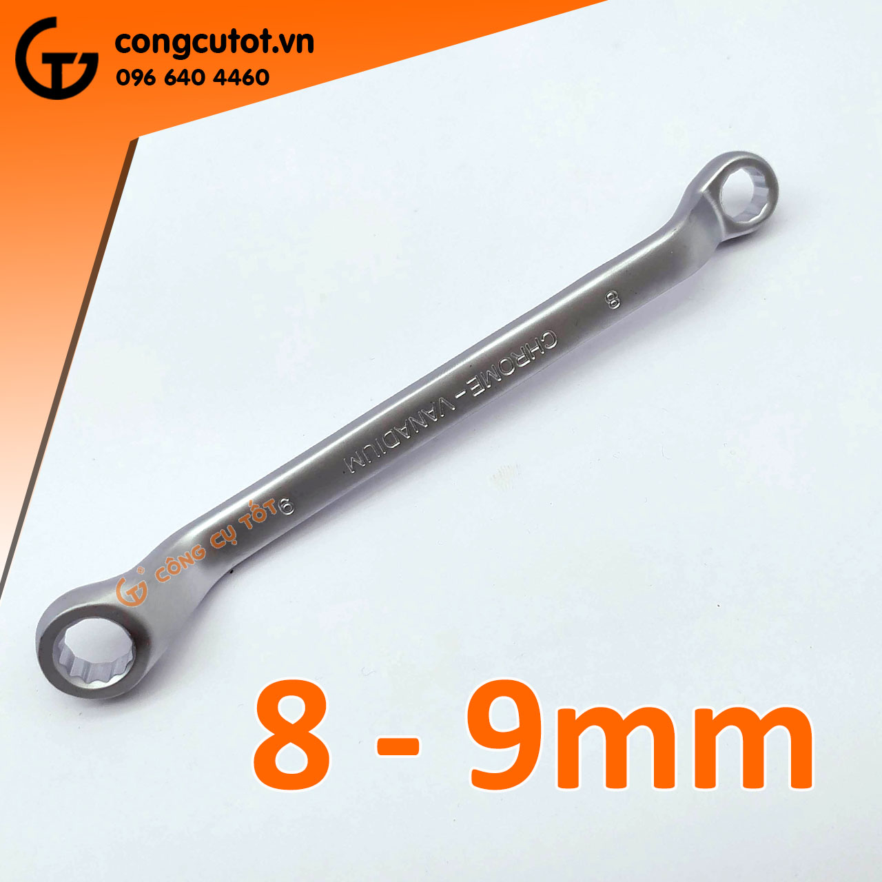 Cờ lê 2 đầu vòng DFJ size tùy chọn