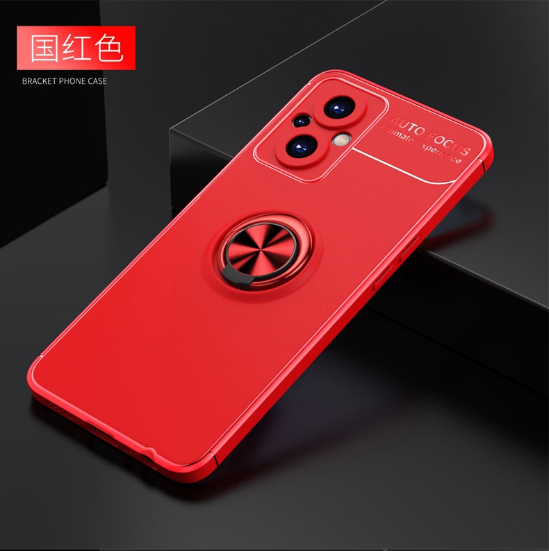 Cover camera lens protection For Oppo Reno10 Pro+/Reno 7 Z/Reno 8 Z Pro 5G/4G/Reno6 Z 5G/Reno 6 5G/6 Pro Case 360 Degree Ring Finger Holder Car Magnet Phone Case Cover