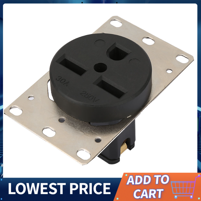 Nema6-30r 30a 250v industrial power socket 3 holes power socket plug wire connector