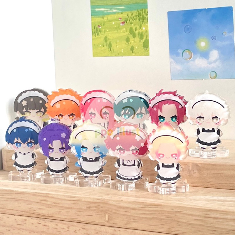 Ppo | Mô Hình Standee Blue Lock 3cm Maid