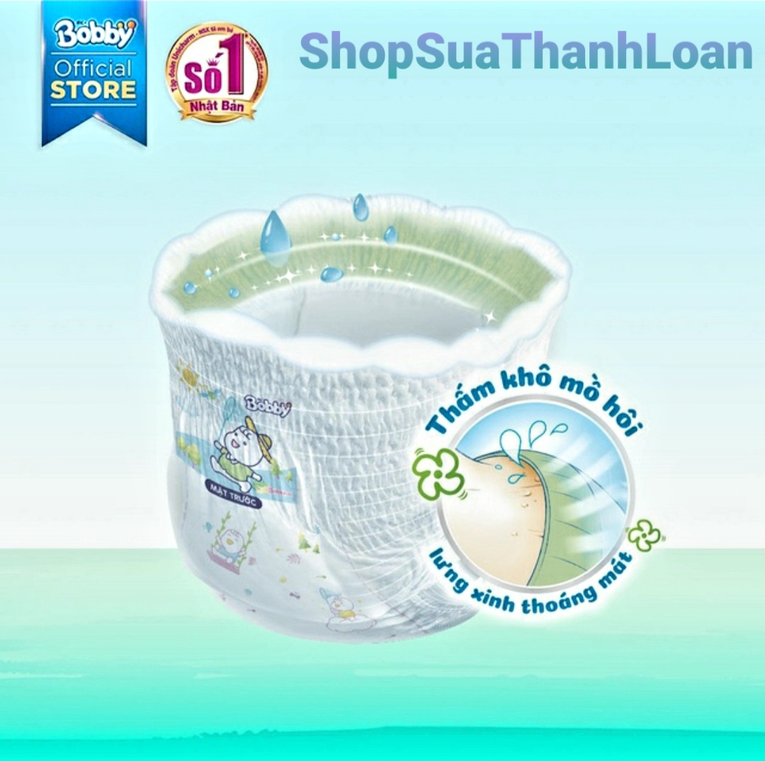 [Tặng 8 Miếng] Tã Quần Bobby Size M 76 Miếng