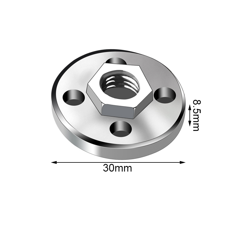 Manooby lục giác đai ốc có đế cho đĩa máy xay góc thay đổi nhanh chóng đai ốc có đế khóa cho loại 100 Máy xay góc dụng cụ điện phụ kiện