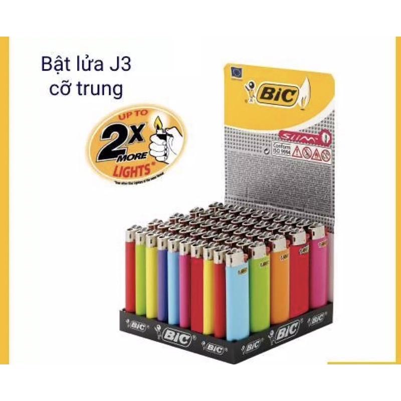 Bật Lửa Hộp Quẹt Bic J3